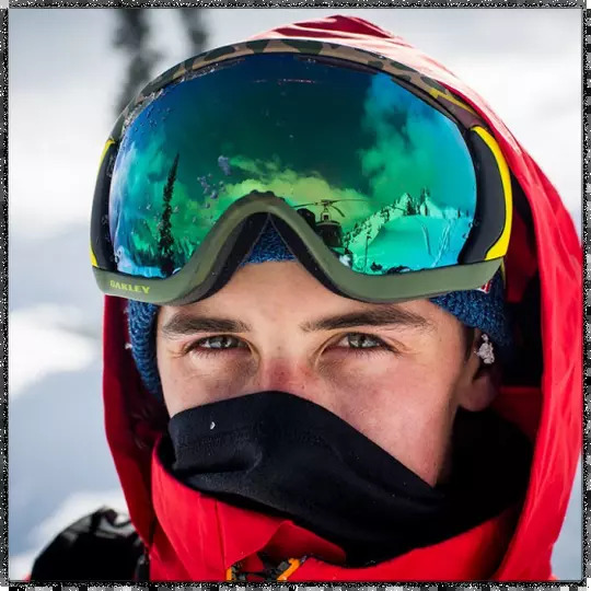 Goggle Gafas Esquí y Snowboard Verde 