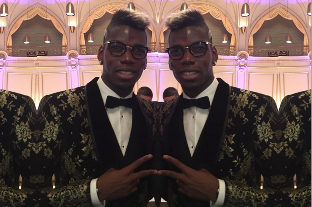 Paul Pogba glasses at Ballon D'or Ceremony