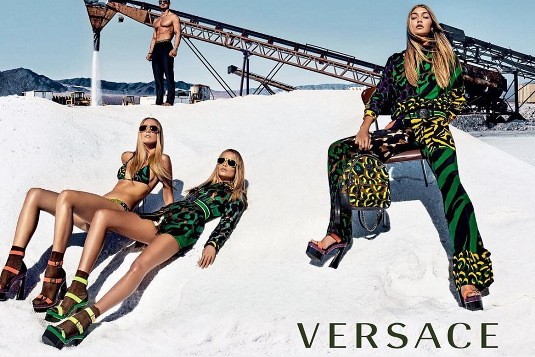 Sunglasses from Versace SS16 campaign