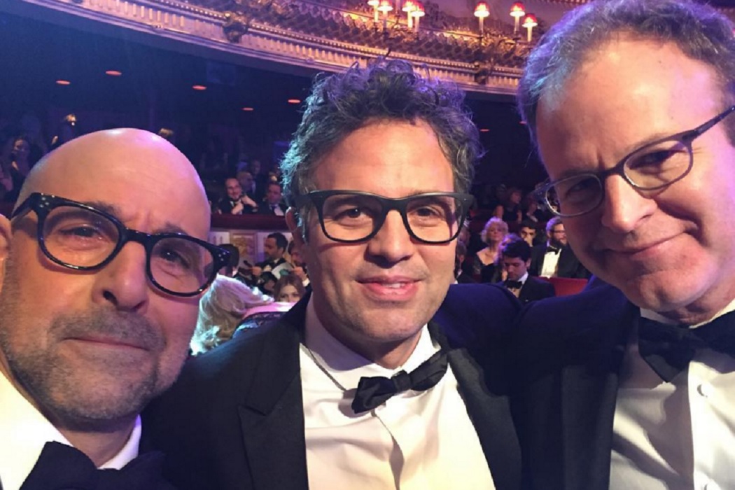 BAFTAs 2016 glasses Stanley Tucci, Mark Ruffalo, Tom McCarthy