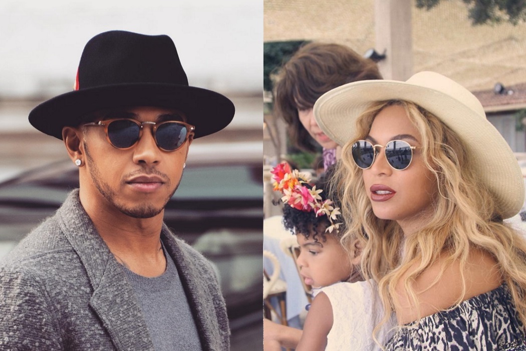 Celebrity favorite sunglasses brands Lewis Hamilton Beyonce