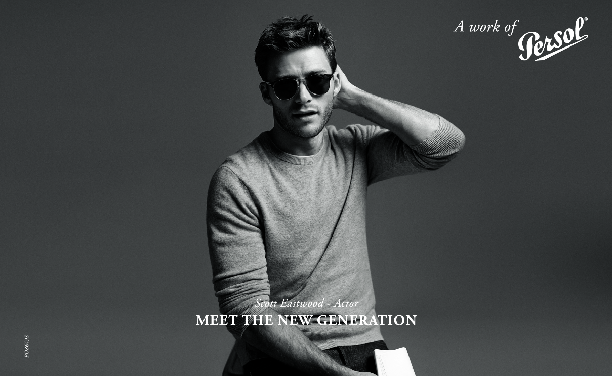 Clint Eastwood's son Scott Eastwood Persol Ad Campaign