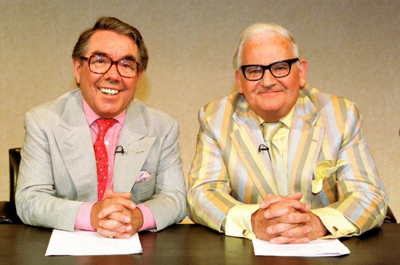 Ronnie Corbett and Ronnie Barker